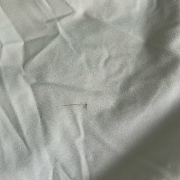 Men's GOAT White Shorts with Embroidered Flag - Picture 3 of 6